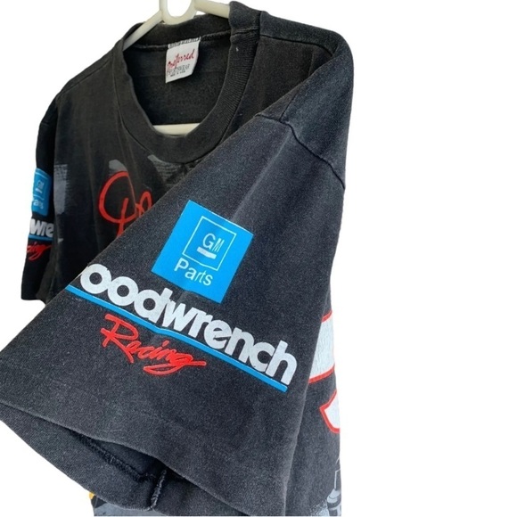Vintage 1993 Dale Earnhardt Sr Goodwrench Racing All Over Print Nascar Tee Shirt - Picture 5 of 12